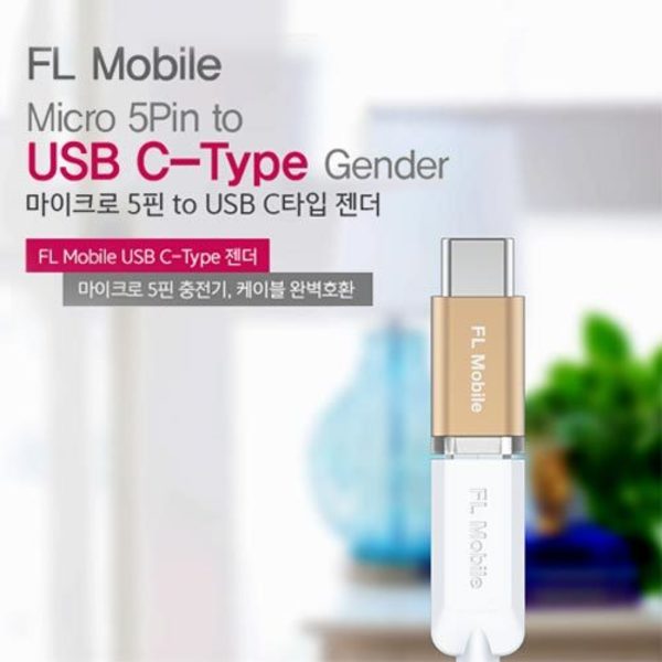 FL모바일 USB C타입 메탈 젠더(LTA-XET02) 